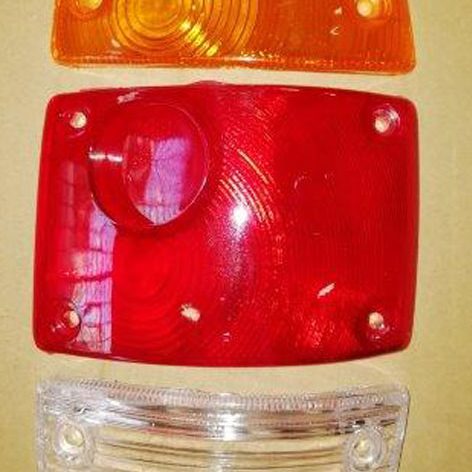 NISSAN 1400 Set of 3 tail lamp lenses Left hand